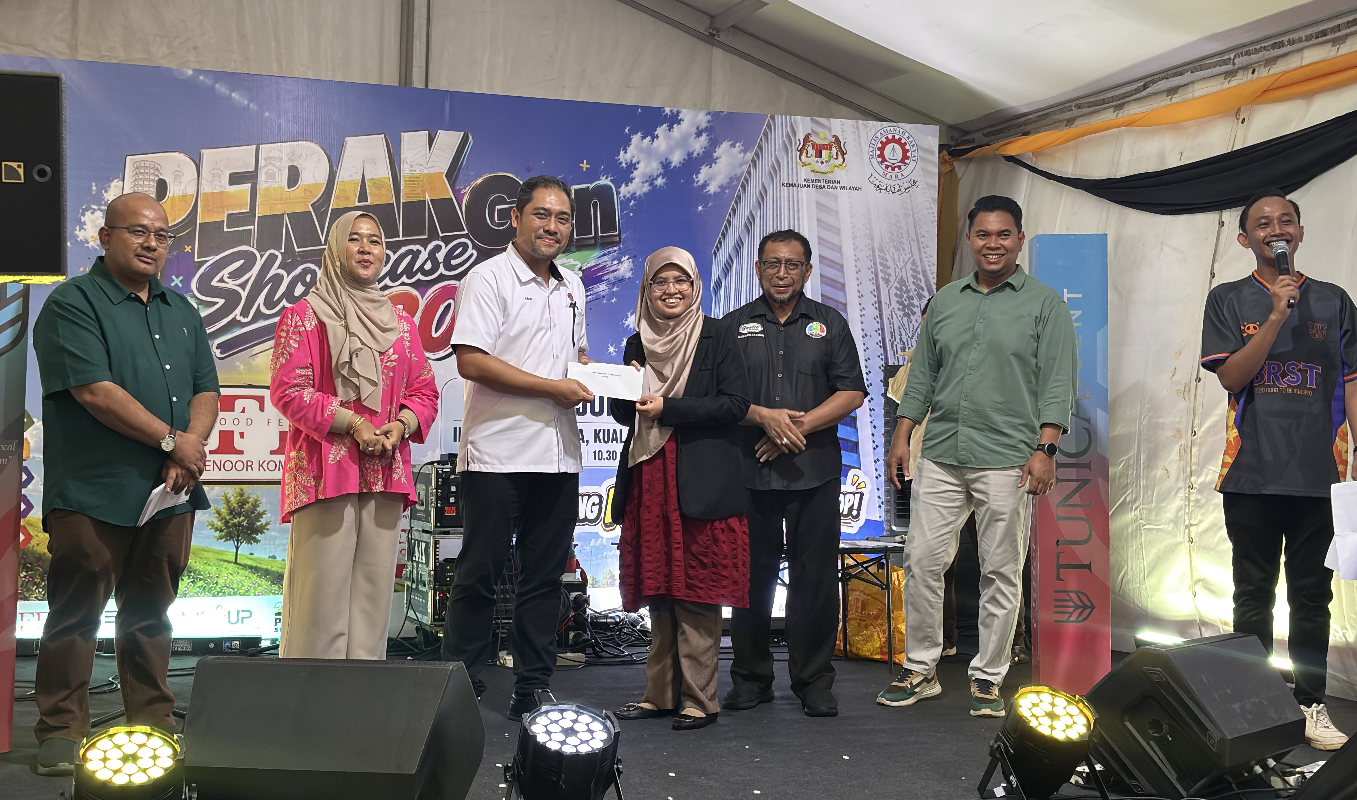Recognition presentation at Perak Gen Showcase 2026